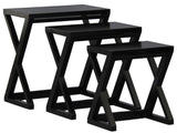 Manhattan Nest of Tables - Set of 3 V199-NT300ZB