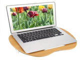 Multifunction Mini Portable Laptop Table Stand with Cushion Bed Pillow for Home Office UseOcean V1294-YM0901-3117200140613