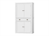 Artiss Buffet Sideboard Cupboard Cabinet White FUR-S-SID-03-WH-AB