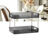 Desktop Organizer 2 Tier Ample Space Modern Storage Rack Shelves for Office Bedroom Home Decoration V1294-YM0706-3117230152712