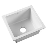 Cefito Stone Kitchen Sink 460X410MM Granite Under/Topmount Basin Bowl Laundry White SINK-STONE-4641-WH