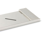 Chrome Square Stainless Steel Bathroom Shelf Storage Rack Wall Mounted Bracket V1233-87007CR