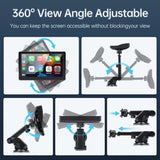 7 inch Portable Wireless Car Radio Auto Stereo Apple Carplay Android Bluetooth Cam V201-CAR5007BL8AU