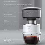 Portable Drip Coffee Maker Mini Double Filter Manual Coffee Brewing Machine V1263-JX-5697