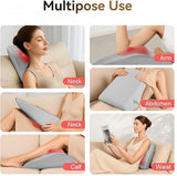 Shiatsu Neck Massager with Heat and Remote,3D Kneading Back Massager, Massage Pillow for V1337-HG-XGUL-X7KK