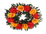Halloween Garland Artificial Garland Window Door Hanging Wreath for Halloween Decor V1294-YM0523-220323DY01