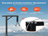 Truck Hitch Game Hoist, 300 lbs Load Capacity, Hunting Deer Hoist with 2-inch Receiver, 360-Degree V952-KCSSLSHL300L2ACZE001V0