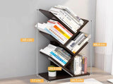CARLA HOME 5-Tier Tree Bookshelf Storage Rack for Home Office or Bedroom V178-36164