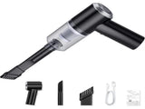 Handheld Car Vacuum Cleaner 9000Pa Rechargeable Portable Cordless Duster - Black V1263-JX-6685-1