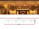 Jingle Jollys Christmas Lights Solar Fairy Lights Warm White Christmas Decorations 4m XMAS-ST104-4M-WM