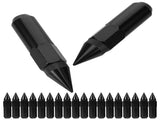 SWETRACE Automobile Nut Cover Wheel Nut Cover Black Aluminum 20pcs V1189-LWWAL-20260327-03466