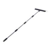 Rake for Leaves 22 Tines 16.3 Inch Wide Steel Wire Garden Rake with 5.2FT Long Handle for Lawn Yard V1294-YM0901-3111260001411