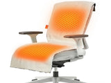 USB-Powered Heated Seat Cushion and Throw Blanket, Soft Flannel Fleece, Fast Heating with 3 V1341-ZY-B9J34DBA-L