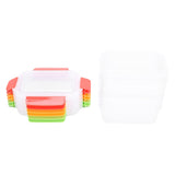 6 Pcs Food Storage Container Set 750ML Stackable Reusable PP Food Storage Box with Sealing Lid for V1294-YM0901-3118250193911