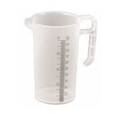 1L Measuring Jug Heavy Duty Clear Plastic Propylene Food Grade BPA 5 Pro-Jug V238-SUPDZ-33054666162256