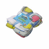 Snuggle Coral Fleece Extra Large Throw with Sherpa Reverse 200 x 128 cm Hearts Multi V442-YTL-THROW-2936HEARTS-MULTI-RE