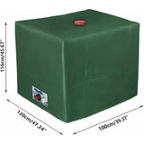IBC Tank Cover Tarpaulin for 1000L IBC Container, GU.B/bon 116 x 100 x 120 cm Water Tank Cover V1188-SUL51-12595-1