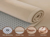 Artiss Tatami Mat Floor Mattress 3cm Thick Futon Mattresses Mellow Mat Rugs Living Room Beige TTM-MAT-200X200-BG
