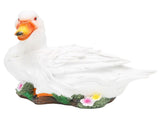 Resin Duck Statue Simulation Duck Ornament Model Decoration for Outdoor Garden YardWhite V1294-YM0901-3111210157811