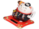 6in Fortune Cat Ceramic Waving Lucky Cat Ornament Home Decoration for Bedroom Car OfficeType 3 V1294-YM0523-3115210229413