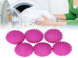 12Pcs Washing Ball Reusable Laundry Cleaning Balls Tool Household Supplies Rose Red V1294-YM0901-3117200193911