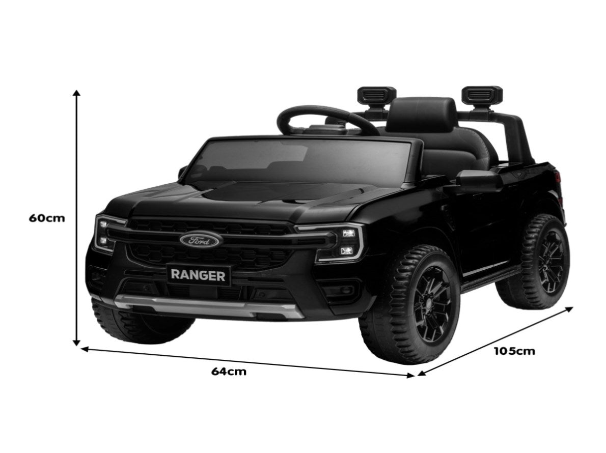 Country Ride On Ranger Kahuna Ford Ranger Electric Kids Ride On Car - Black CAR-FRD-707-BK ...