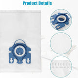10 Pack Vacuum Cleaner Bags for Miele Classic C1 C2 C3 S227 S240, S5, S8 Blue dust bag V1189-LWWAL-20260327-04952