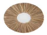 Woven Wall Mirror Decorative Hanging Round Seagrass Wall Mirror for Bedroom Living Room Home V1294-YM0703-3115230038812
