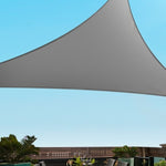 Instahut Shade Sail Cloth Shadecloth Canopy Triangle 280gsm 5x5x7.1m SAIL-DL-H-5X5X71-C-GR