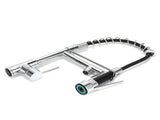 G1/2 Sink Faucet with Pull Down Sprayer Copper Brushed Single Handle Kitchen Water Tap V1294-YM0901-3112210024911