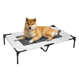 Raised Dog Bed Large Elevated Pet Bed Scratch and Moisture Resistant Breathable Kennel with Non-Slip V985-ELEVATEDDOGBED