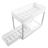 Slide Out Storage Baskets ABS Under Sink Organizer Cabinet Sliding Drawers for Kitchen Bathroom V1294-YM0512-3117220264212