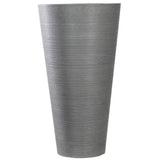 Decorative Large Modern Grey Round Planter 71cm V637-DP9910039
