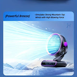 Cream riceAI Smart Circulating Fan 4 Modes Silent Airflow, Your All-Scenario Cooling Companion V1232-ZNZMXHS002