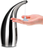 300ml Automatic Bathroom Soap Dispenser with Infrared Touchless Soap Dispenser Silver V1263-JX-1738