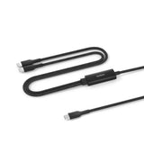 Belkin BoostCharge Pro Braided USB-C to Dual USB-C Cable , 140W, V1202-V2-MPA-CAC004FQ1-5MBK