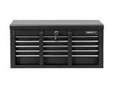 GIANTZ 5 Drawer Tool Chest Box Cabinet Lockable Garage Storage Organiser Black TB-5DR-CHEST-BK