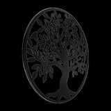 Black Tree of Life Wall Art Hanging Metal Iron Sculpture Garden 99cm V63-822661