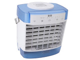 Desktop Air Conditioner Fan Remote Control Quiet Cooling Misting Fan for Office Dormitory Blue V1294-YM0901-3113240184111