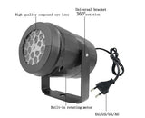 LED Christmas Projection Light Christmas Decorations Winter Wonderland Decor - Black - Size V1102-129-18408-BLK-HALLOWEEN