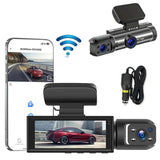 1080P WiFi Dual Lens Dash Cam Front Rear Car DVR V728-LP1005006904184673