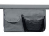 Levede Foldable Lounge Chairs with Canopy Grey OD1065-DG