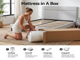 Giselle 22cm Cooling Gel Memory Foam Mattress Queen Medium Firm FOAM-C-MFM-H022-Q