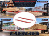 Heavy Duty Pallet Fork Extensions 184cm Carbon Steel Forklift Attachments with Safety Pins for V63-958351