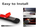 Tailgate Light Bar 60 Inch Triple Row Tail light bar for Pickup Trailer SUV RV VAN Full Function Red V1171-HR-CT0012-RS
