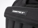 CORTEX 20kg Adjustable Weight Vest with 1kg Increments in Black V572-CSAC-WVEST-20