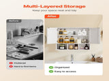 Bathroom Wall Cabinet, 2 Doors & Adjustable Shelf, Over the Toilet Storage Medicine Cabinet Wall V952-BDMJG2JYJGBSOYU70001V0