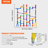 VEVOR Marble Run Set 150 PCS Building STEM Toy Educational Blocks Gift for Kids V952-DZYXTZBTMCSS631AOV0