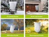 3 pcs Set Winter Plant Covers With Drawstring And Zipper 80G/M Polypropylene Winter Covers Heavy V1188-MS-227-1366