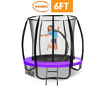 Kahuna Classic 6 ft Trampoline - Purple TRA-KAH-06-PU